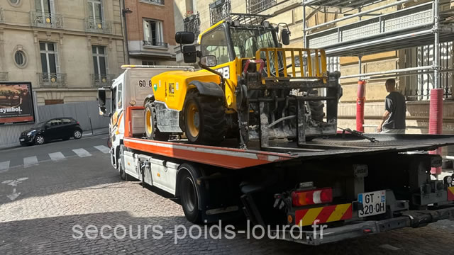Dépannage d'engins de chantier à Paris (75) Dépannage d'engins de chantier et de véhicules industriels à Paris (75)