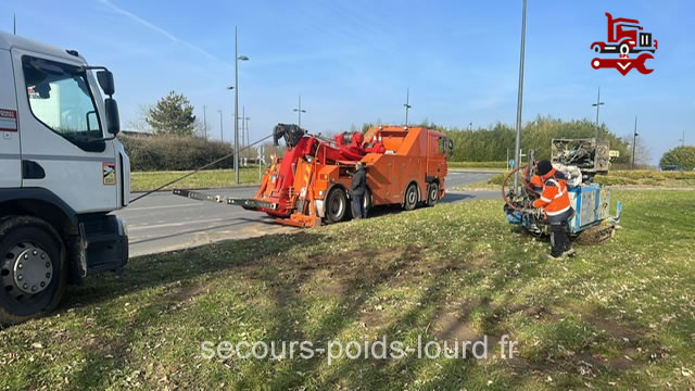 Dépannage remorquage poids lourds à Quimper et ses alentours