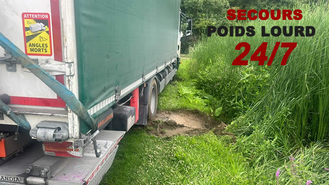 dépannage poids lourds sur les routes autour de Pau (64)