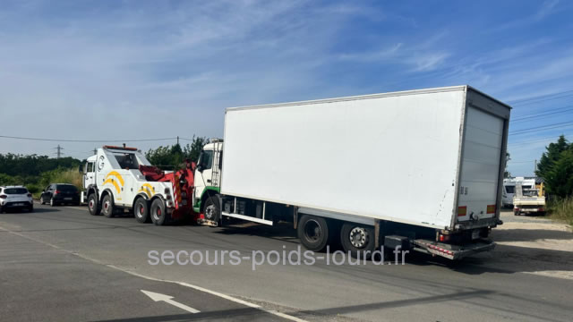Dépannage remorquage poids lourds à Montauban 24/7