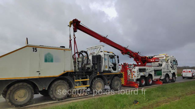 Dépannage poids lourd à Massy 24h/7j