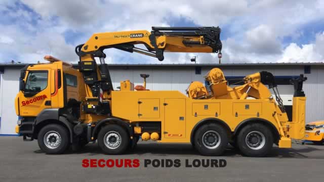 Dépannage Remorquage poids lourd 24/7