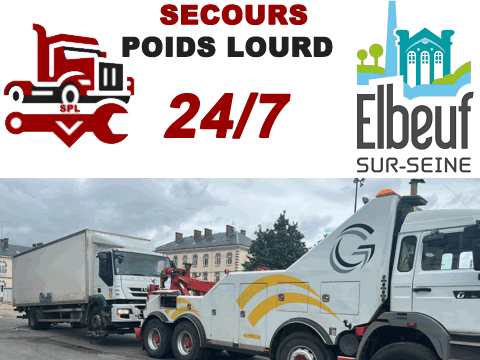 Dépannage poids lourd à Elbeuf 24/7