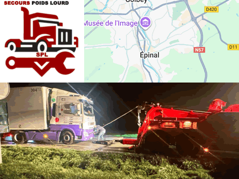 Dépannage poids lourd à Épinal (88000)