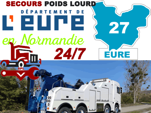 Dépannage poids lourd Eure (27)