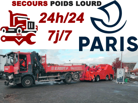 Dépannage poids lourds Paris