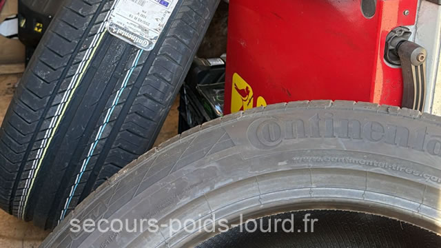 Réparation de pneus poids lourds à Paris (75) Réparation et remplacement de pneus poids lourds à Paris (75)