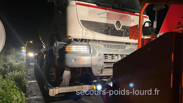 Dépannage poids lourd en urgence 24/24 à à Blois