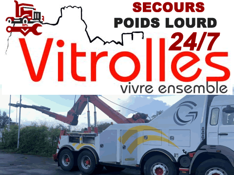 Dépannage remorquage poids lourds à Vitrolles urgence 24/7