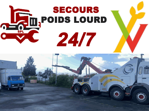 Dépannage poids lourd à Yvetot 24/7